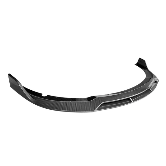 Carbon Fiber Print Dodge Charger SRT RT Front Lip 2015-2023