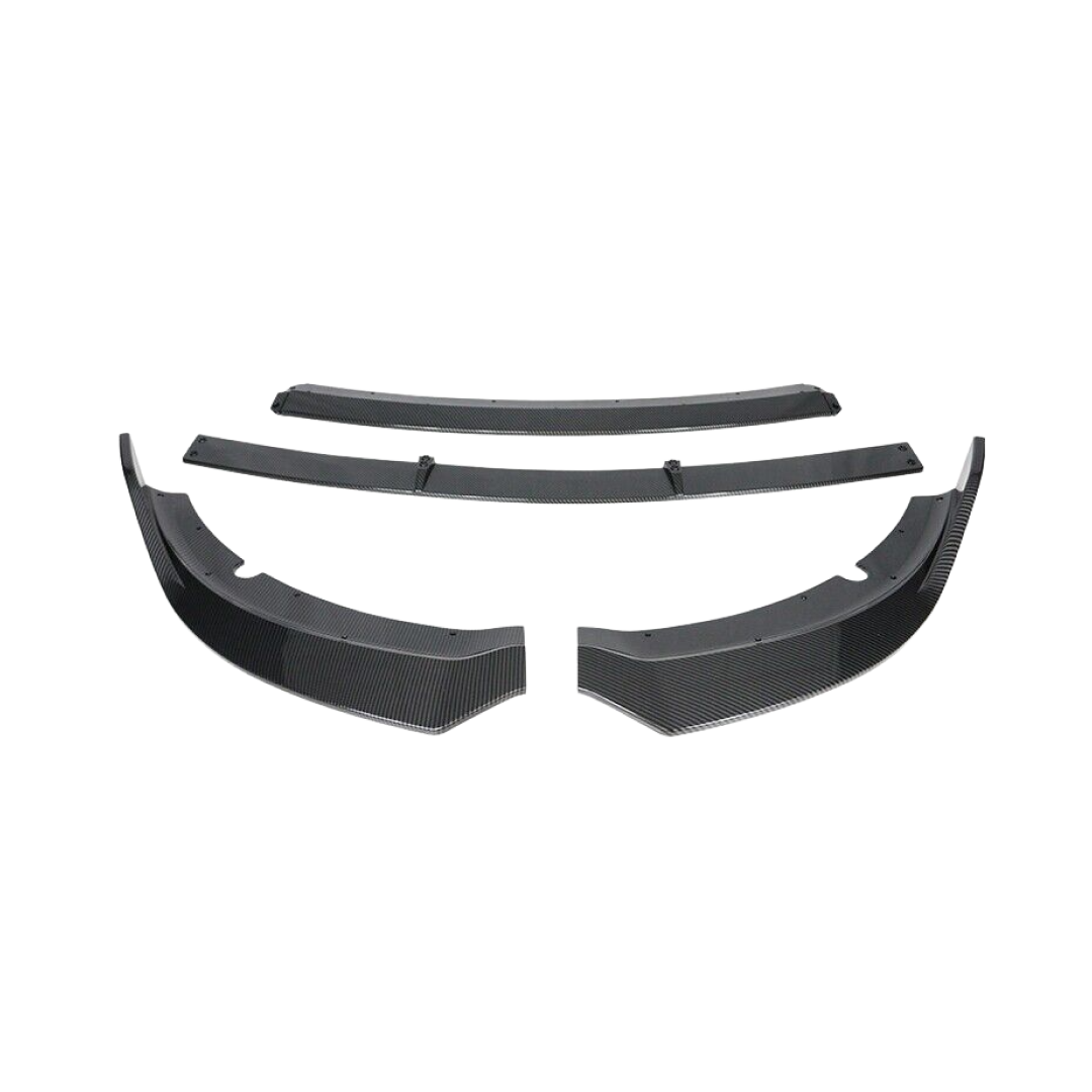 Carbon Fiber Print Dodge Charger SRT RT Front Lip 2015-2023